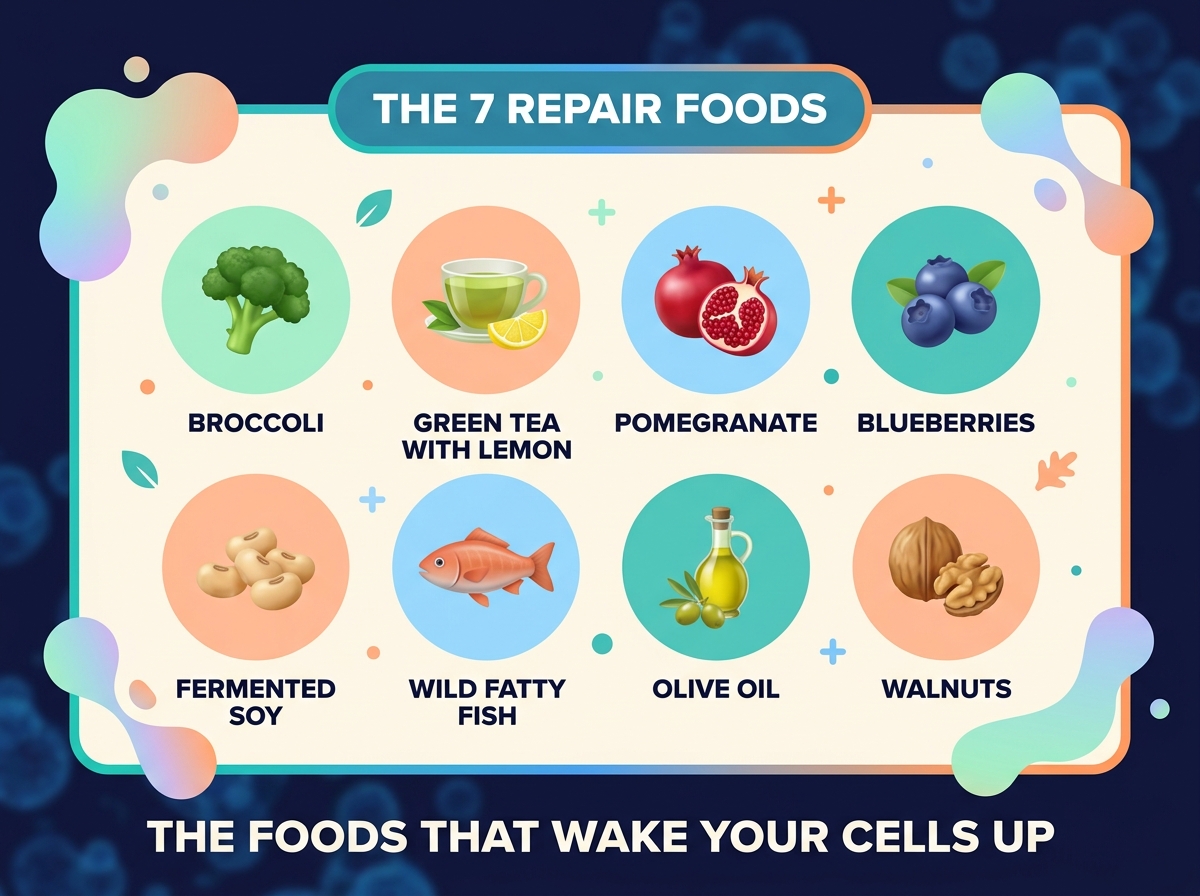 The 7 repair foods