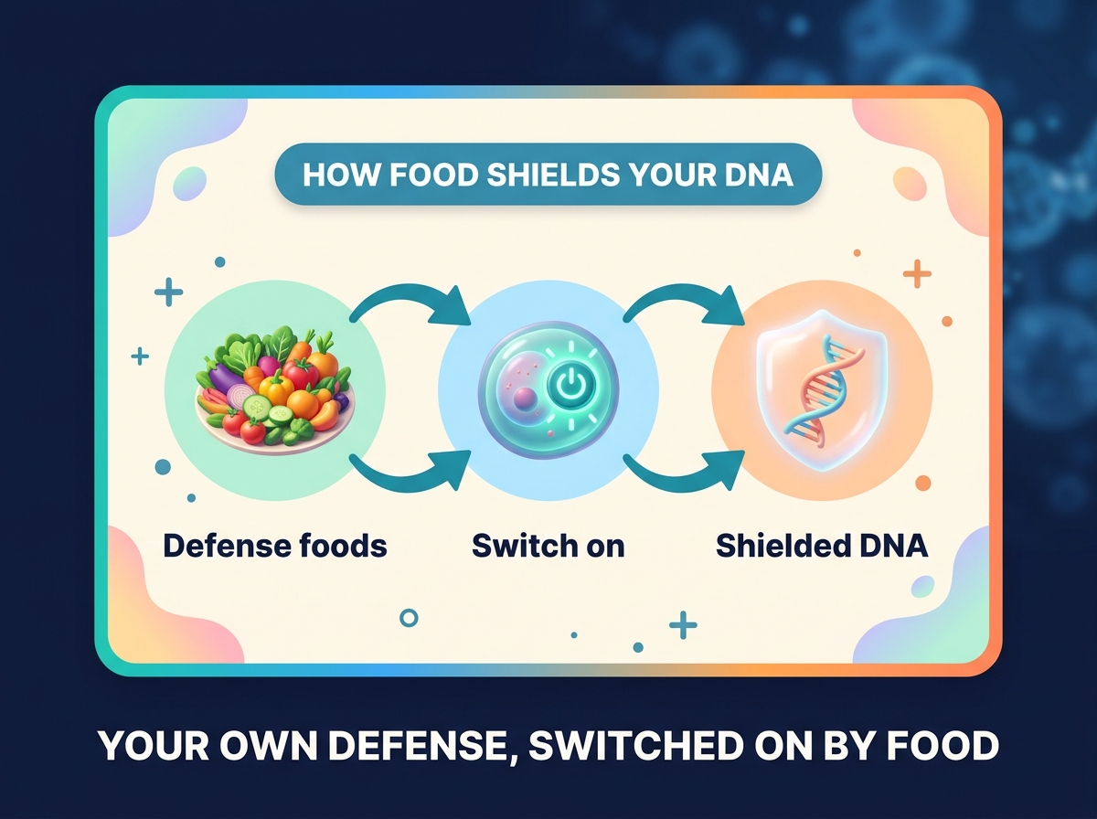 How food shields your DNA